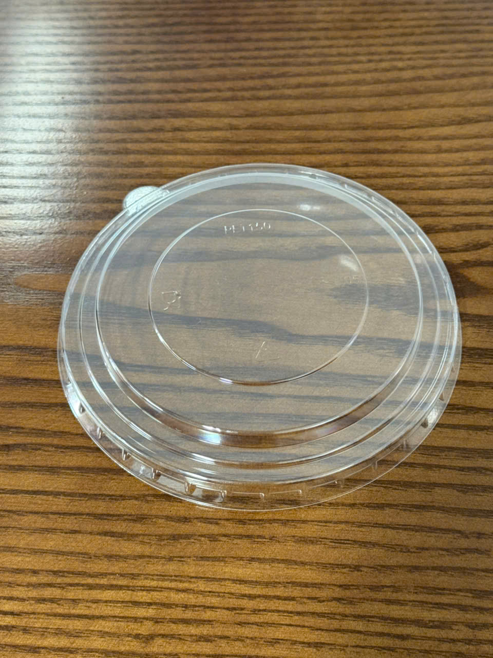 Sample industrial meal tray, 3 compartments